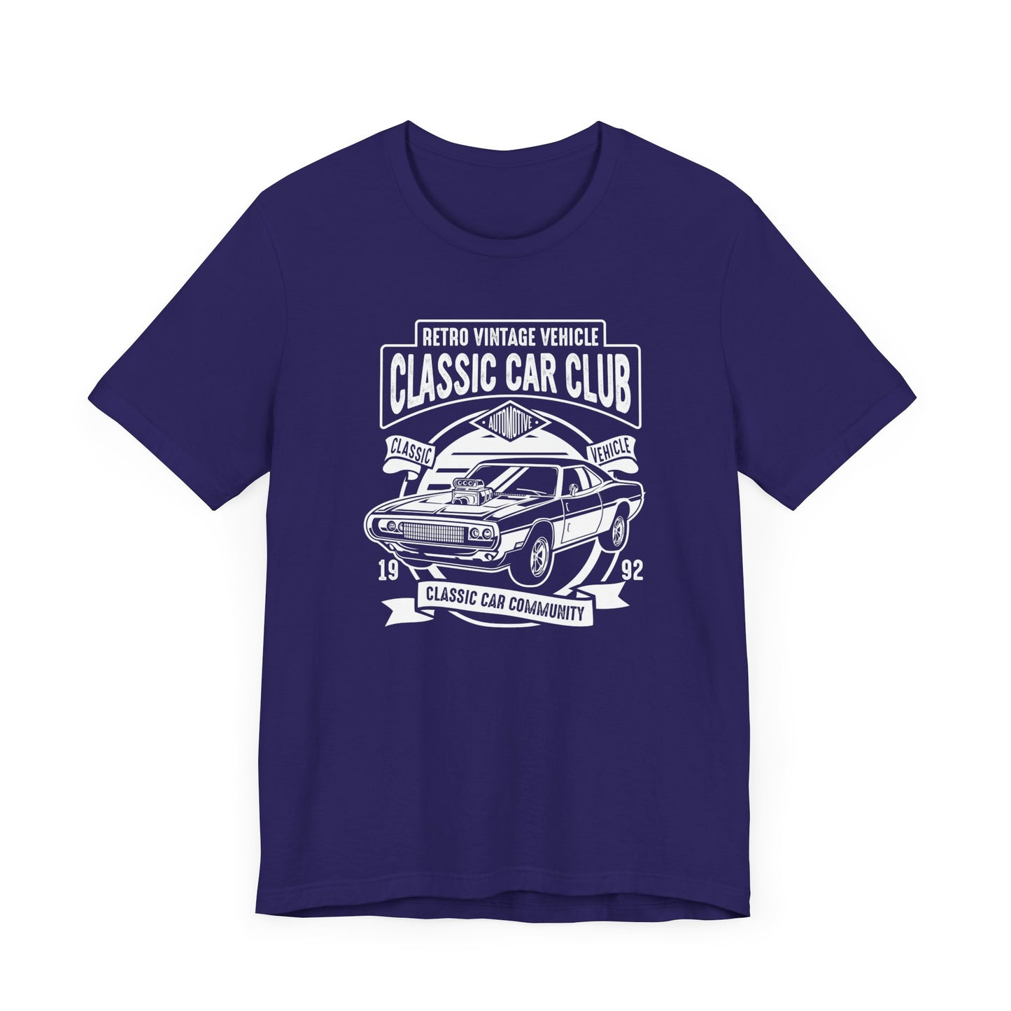 Retro Vintage Vehicle - Unisex Jersey Short Sleeve Tee