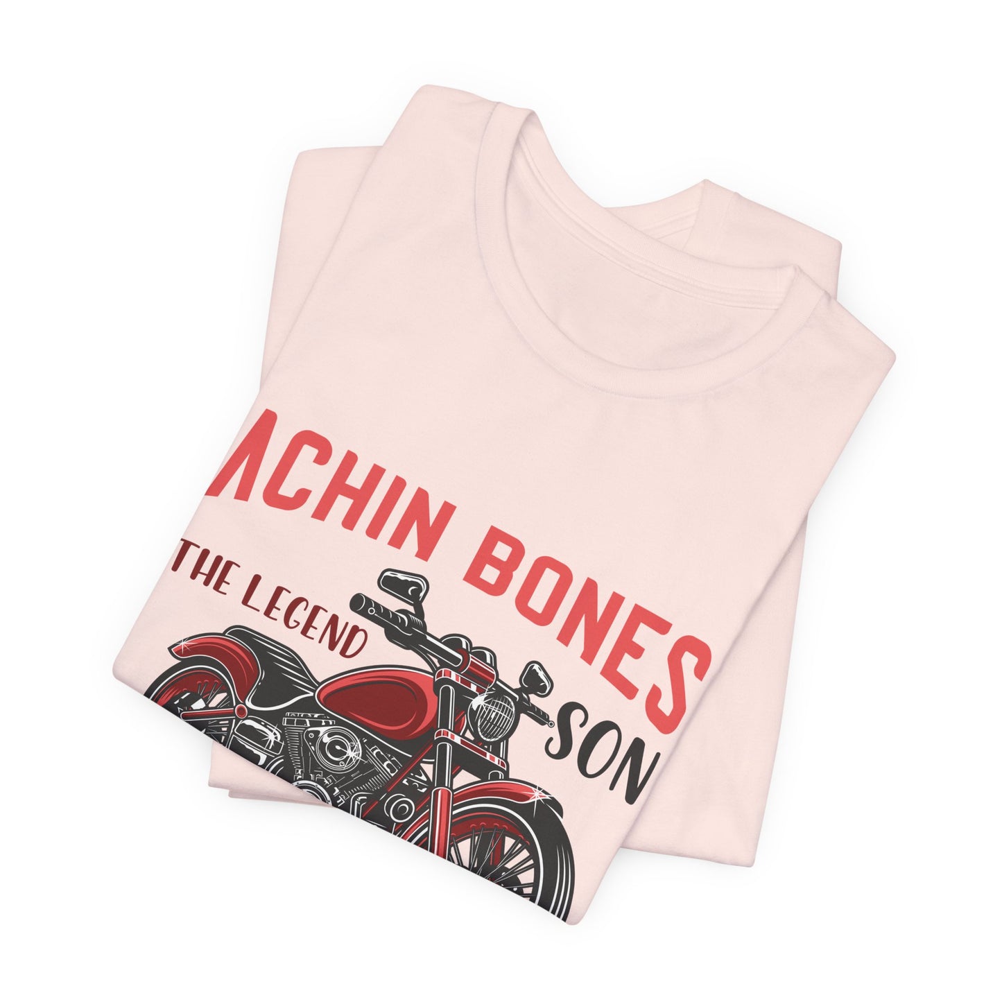 Achin Bones, The Legend Son of Arthritis - Unisex Jersey Short Sleeve Tee - 13559