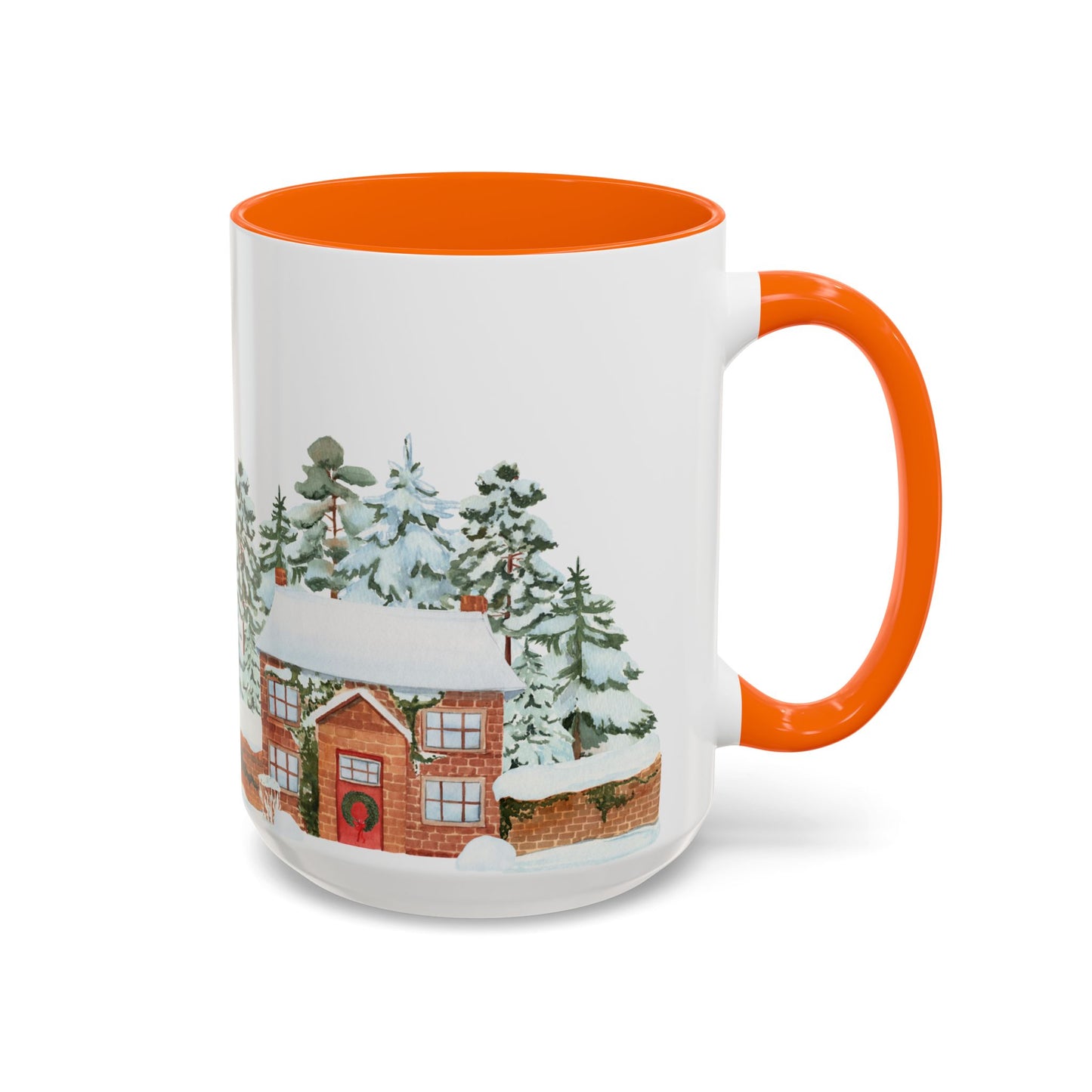 Christmas Houses - Accent Coffee Mug (11, 15oz) - 10456