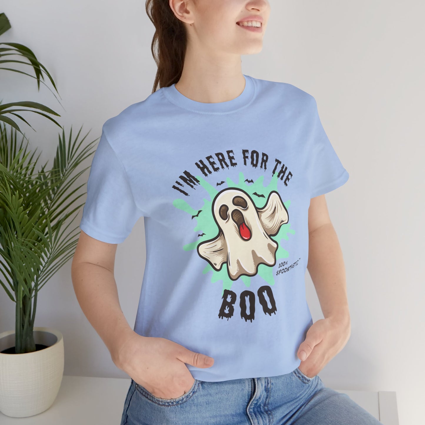 Halloween: I'm Here For The Boo - Unisex Jersey Short Sleeve Tee