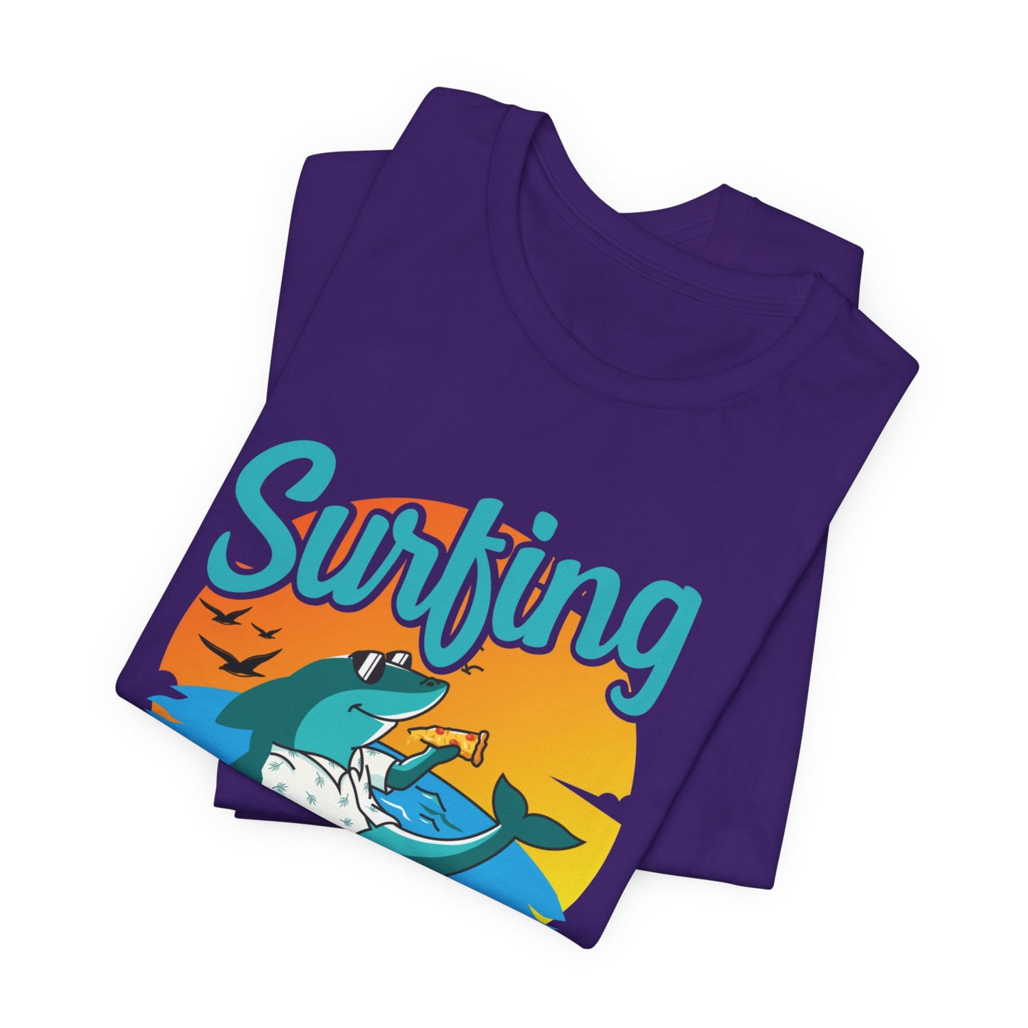 Surfing Paradise - Unisex Jersey Short Sleeve Tee - 13092