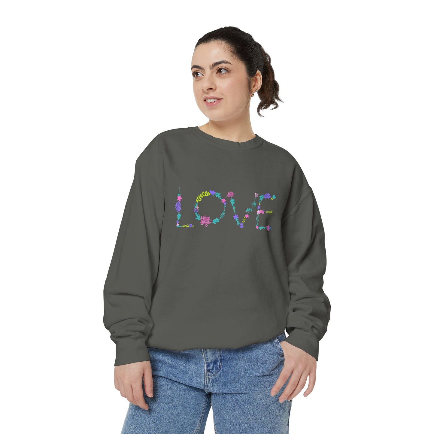 Love - Unisex Garment-Dyed Sweatshirt - 11806