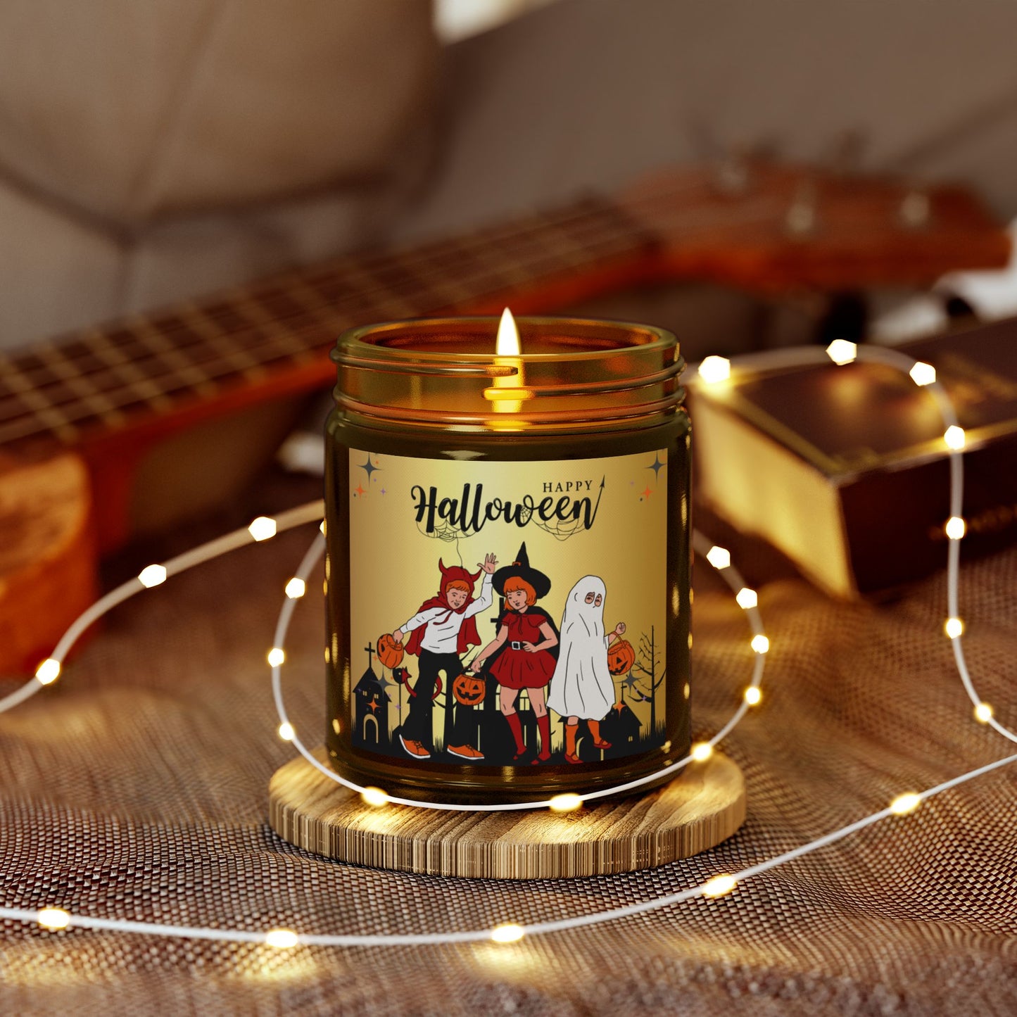 Kids, Happy Halloween - Coconut Apricot Wax (4oz, 9oz)