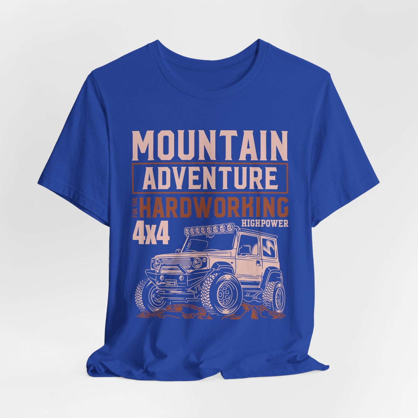 Mountain Adventure, Hardware 4x4 - Unisex Jersey Short Sleeve Tee - 12952