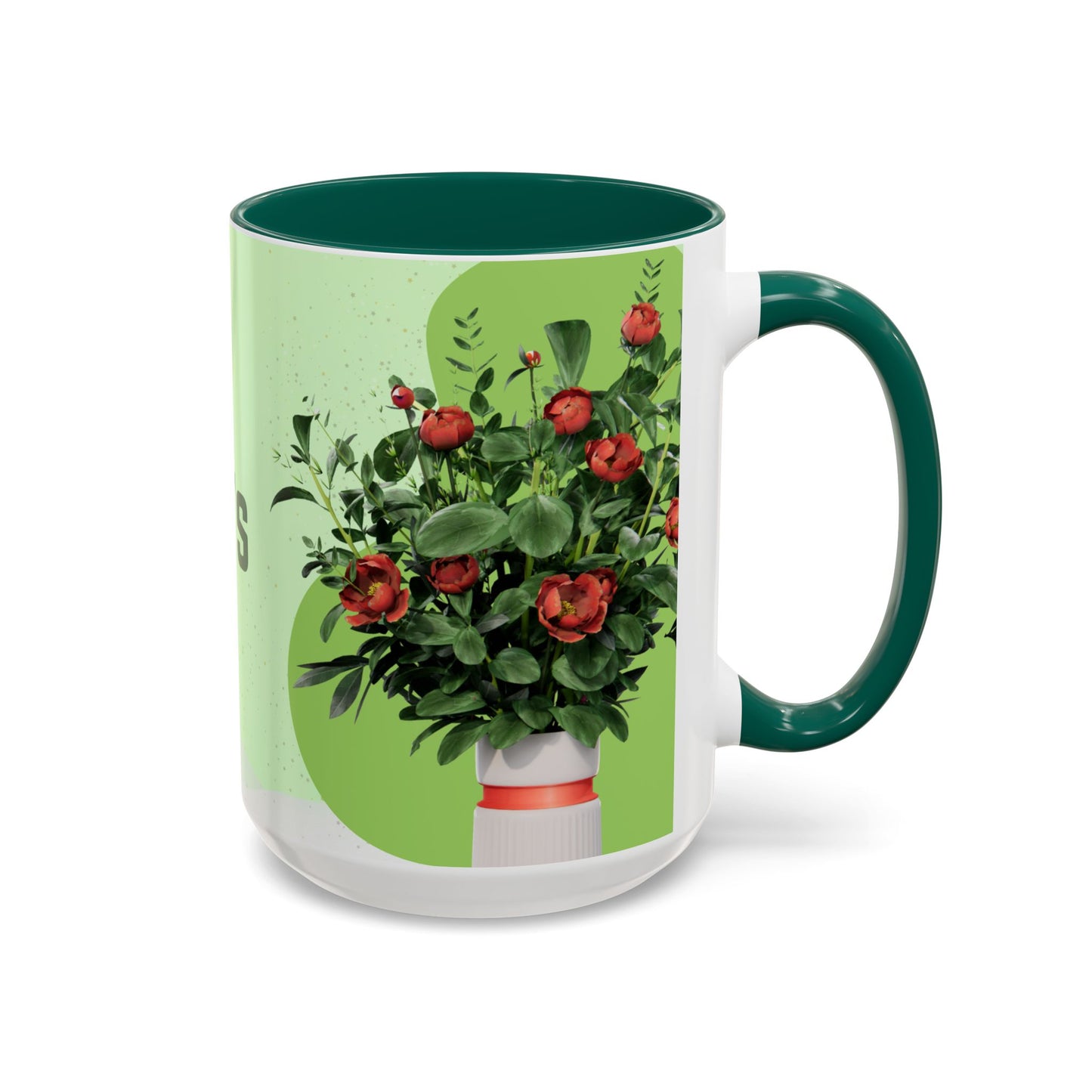 Happy Mother's Day Floral Mug - Colorful 11oz & 15oz Coffee Cup - 11871