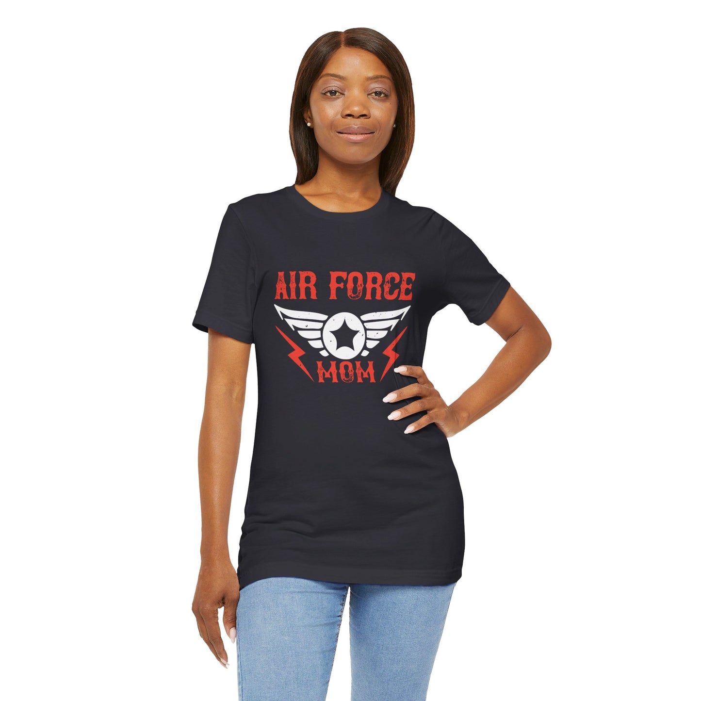 Air Force Mom - Unisex Jersey Short Sleeve Tee