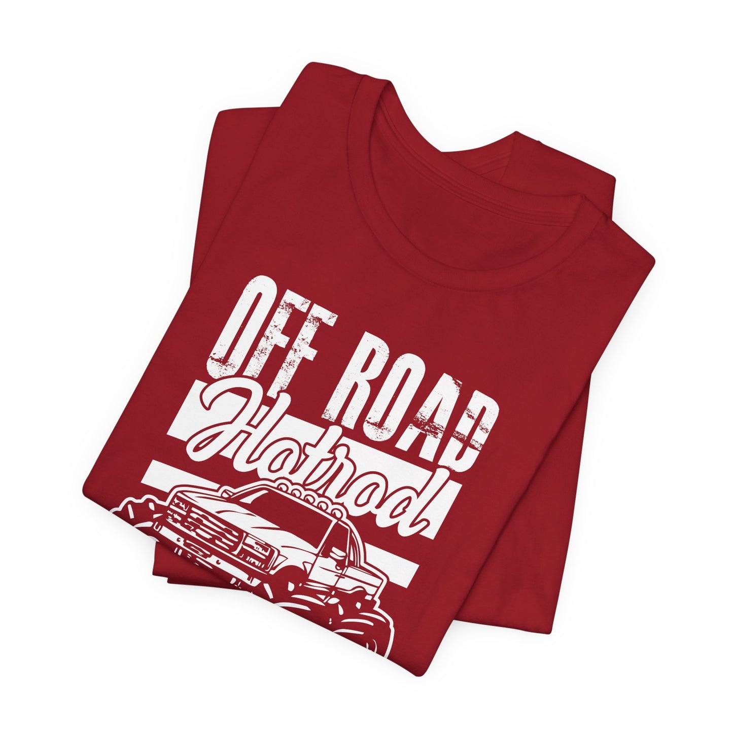 Off Road Hotrod, Custom Engine - Unisex Jersey Short Sleeve Tee - 13010