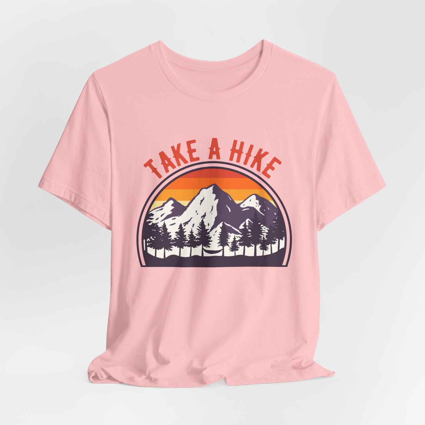 Camping: Take A Hike - Unisex Jersey Short Sleeve Tee