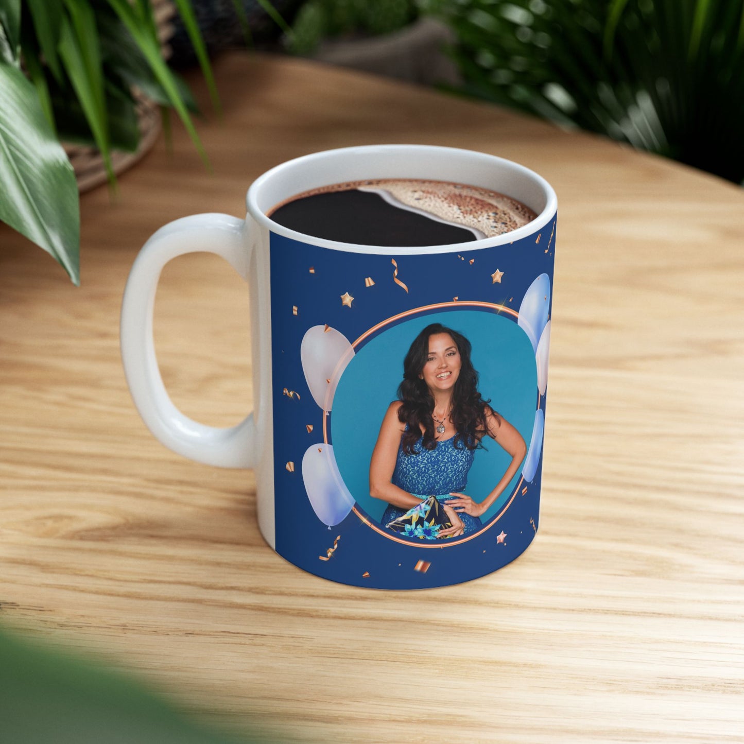 Personalized Birthday Celebration Mug - Customizable Gift for Birthdays, Parties, Unique Keepsake - 13980