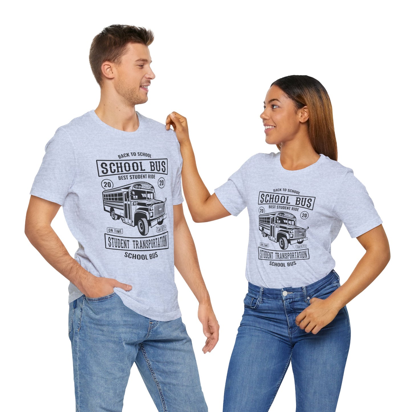 School Bus, Best Student Ride - Unisex Jersey Short Sleeve Tee - 12696