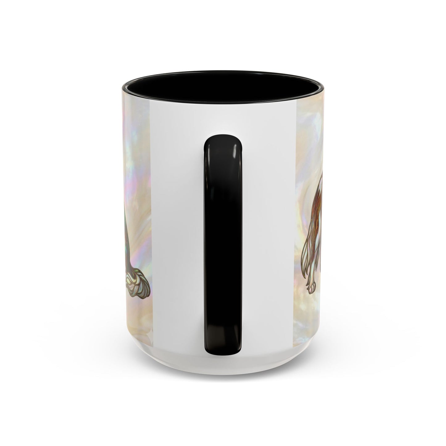 Cavalier King Charles Accent Coffee Mug -Stained Glass Style (11/15oz) - 14624