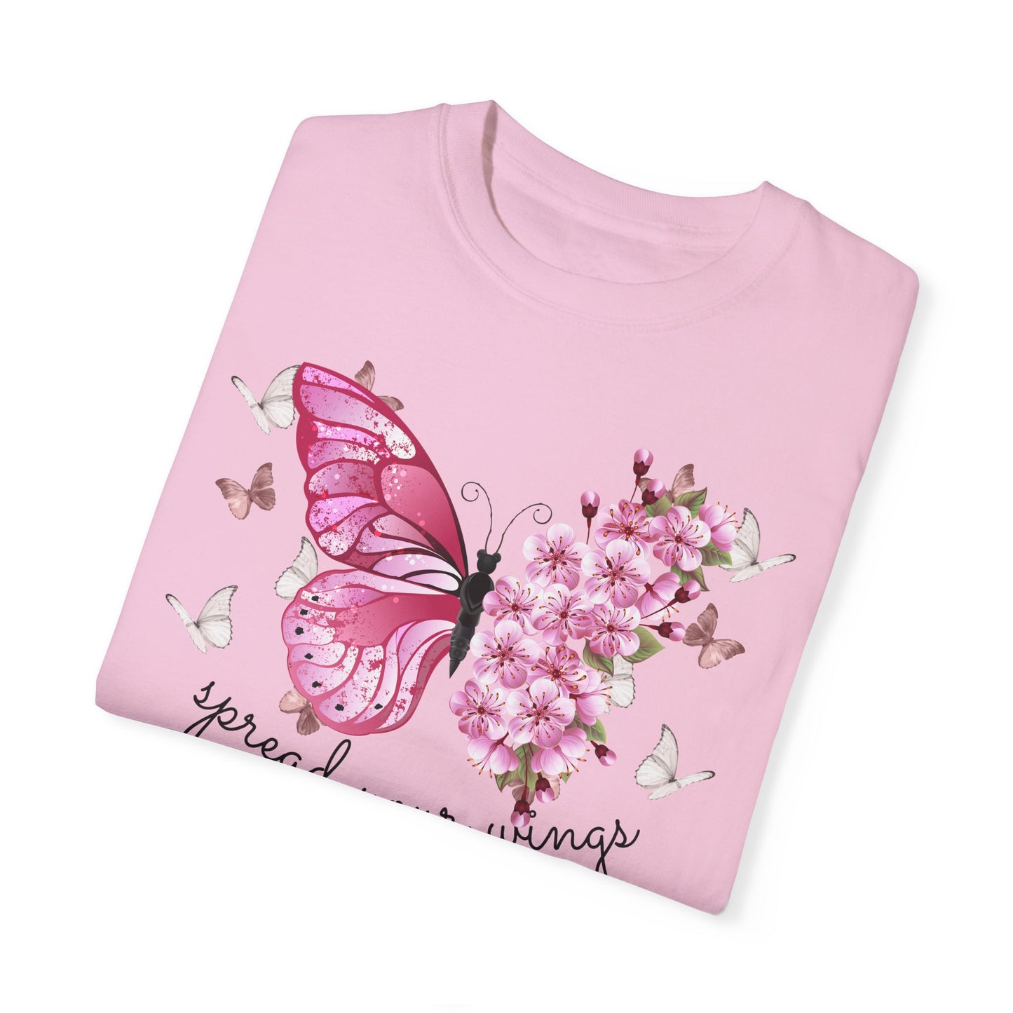 Butterfly, Embrace the Beauty of Nature - Unisex Garment-Dyed T-shirt - 10329