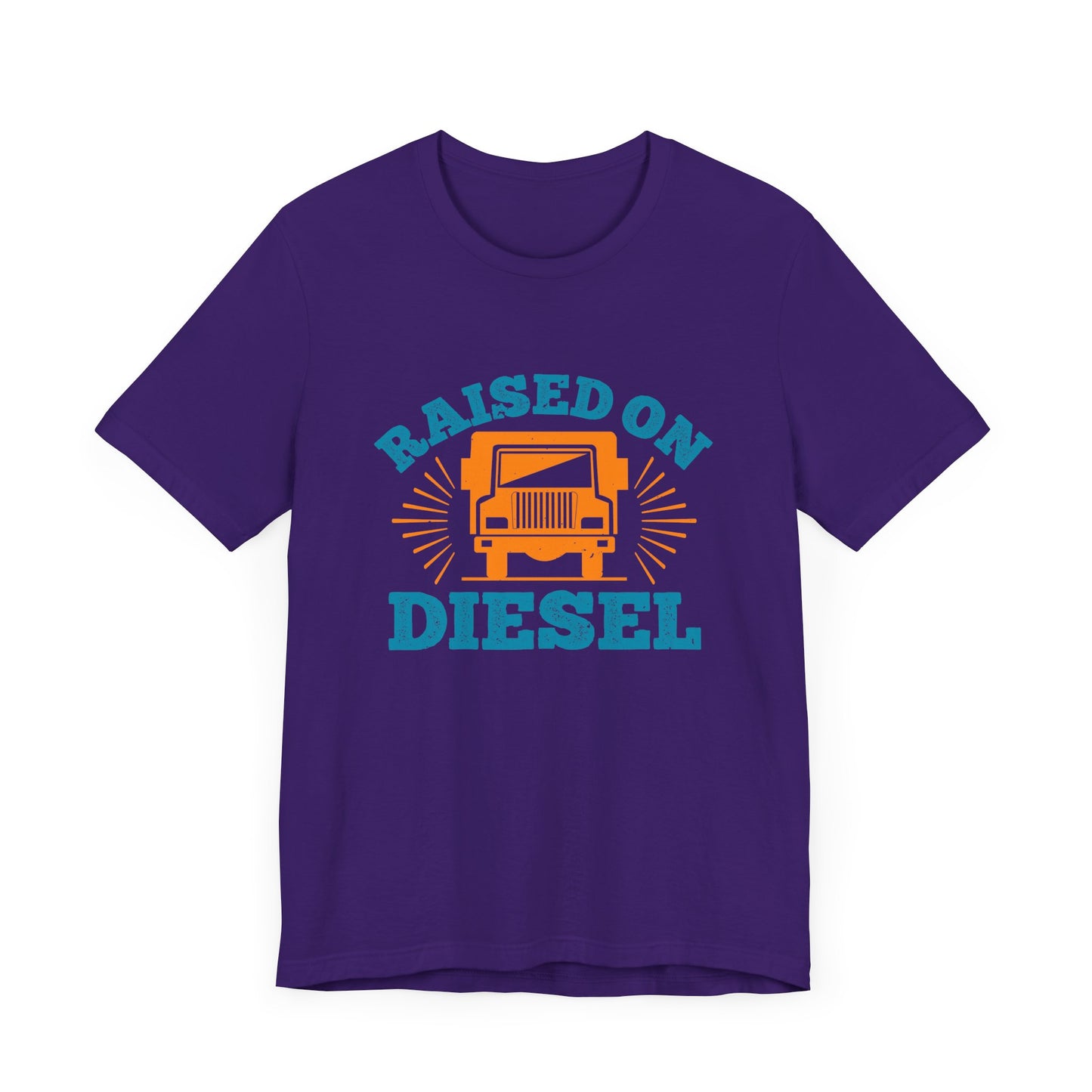 Raised On Diesel - Unisex Jersey Short Sleeve Tee - 11225