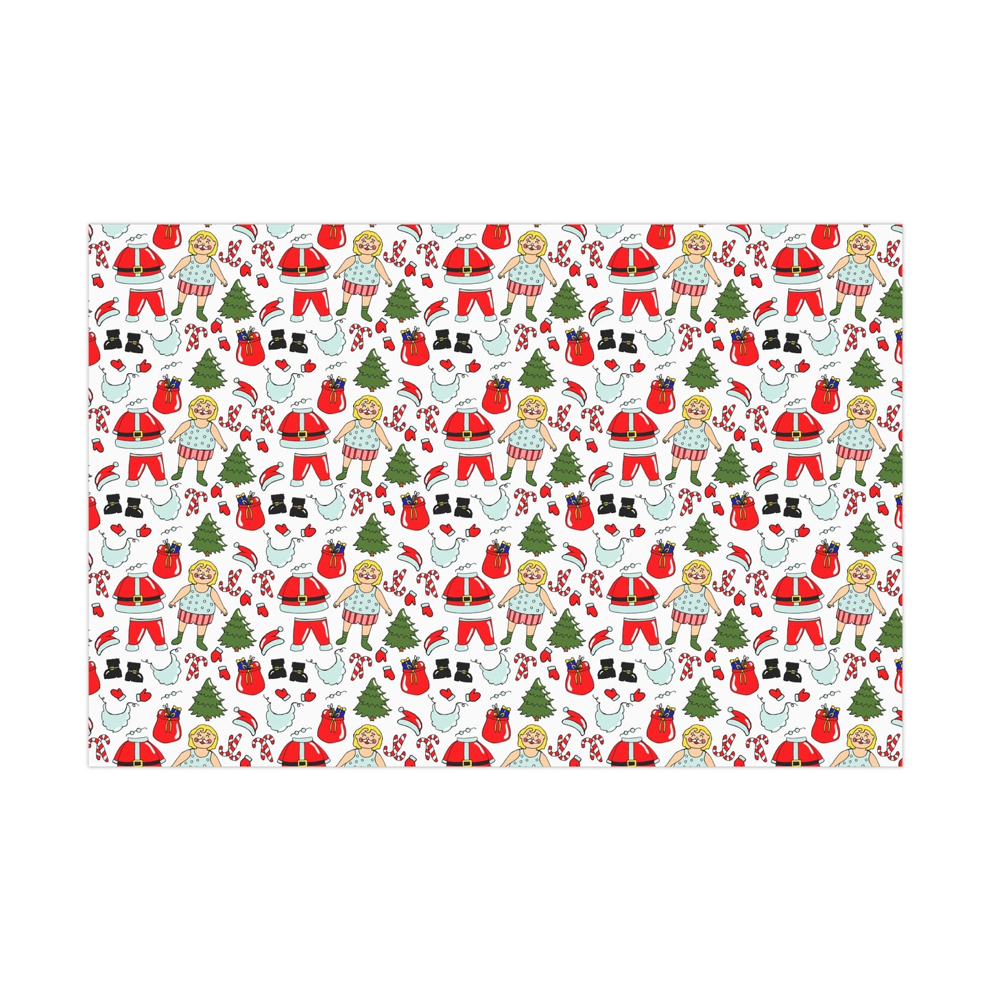 Merry Christmas - Gift Wrap Papers - 10103