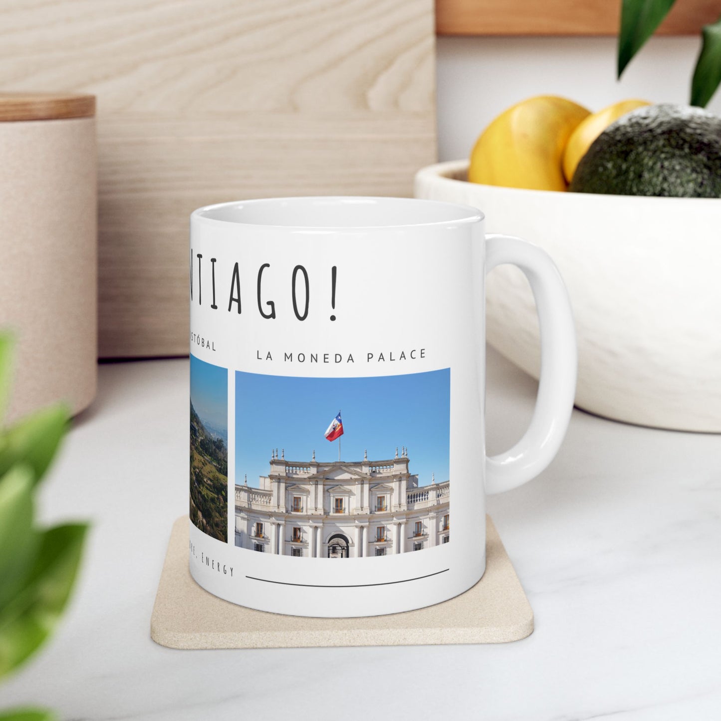 Hello, Santiago! Scenic Ceramic Mug - 11oz & 15oz - 12102