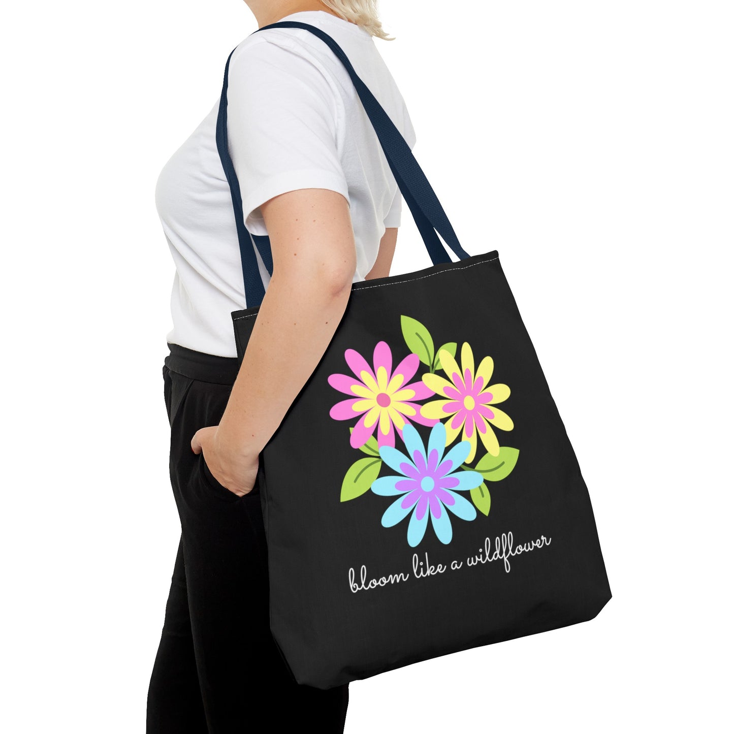 Bright Flower Tote Bag (AOP)