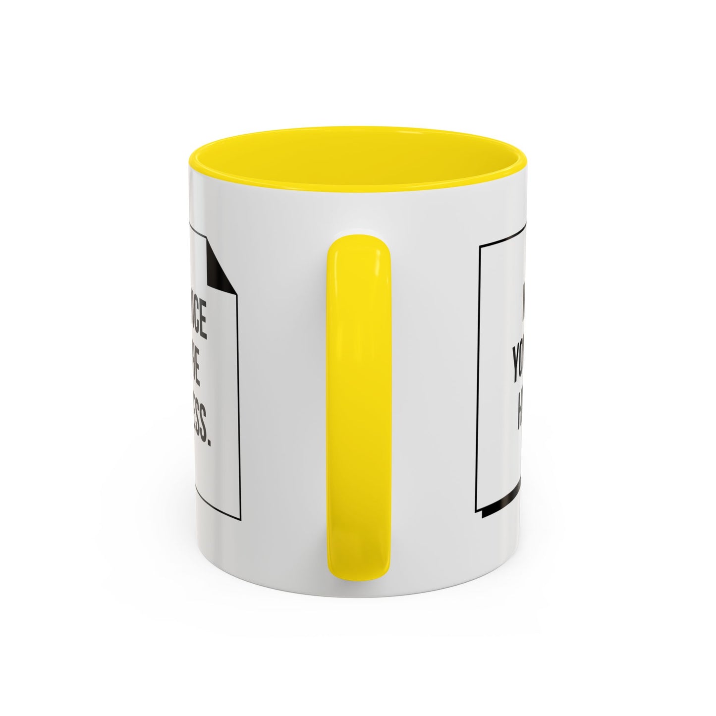Make Yourself Heard - Accent Coffee Mug (11, 15oz) - 11187