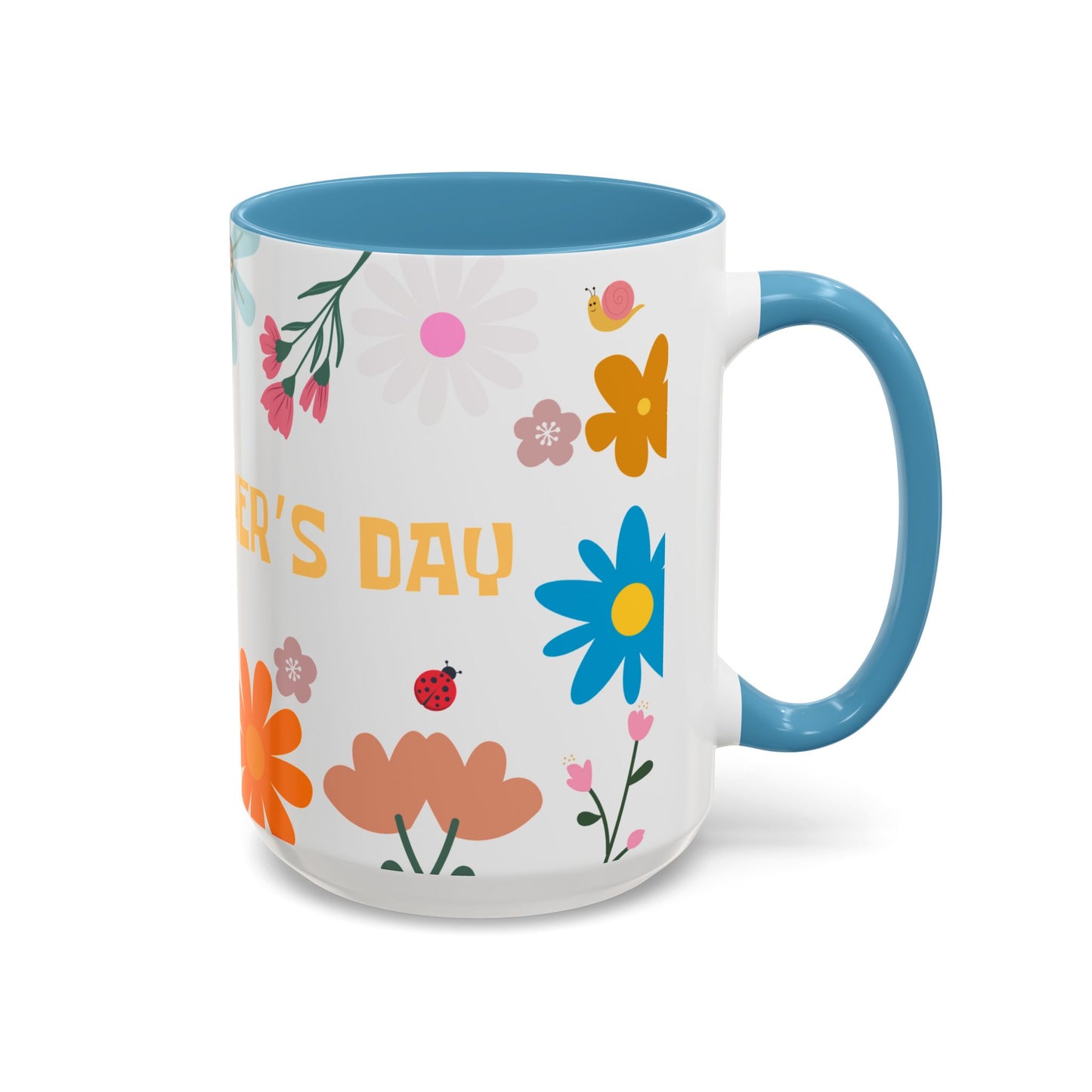 Floral Happy Mother's Day Coffee Mug - 11oz & 15oz - 11915