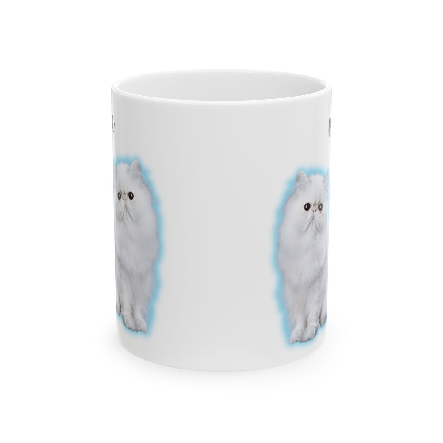 Cute Cat Ceramic Mug - Ideal Gift for Cat Lovers, Cozy Home Decor, Feline Themed Drinkware, Pet Lover's Gift, Fun Coffee Cup - 14208