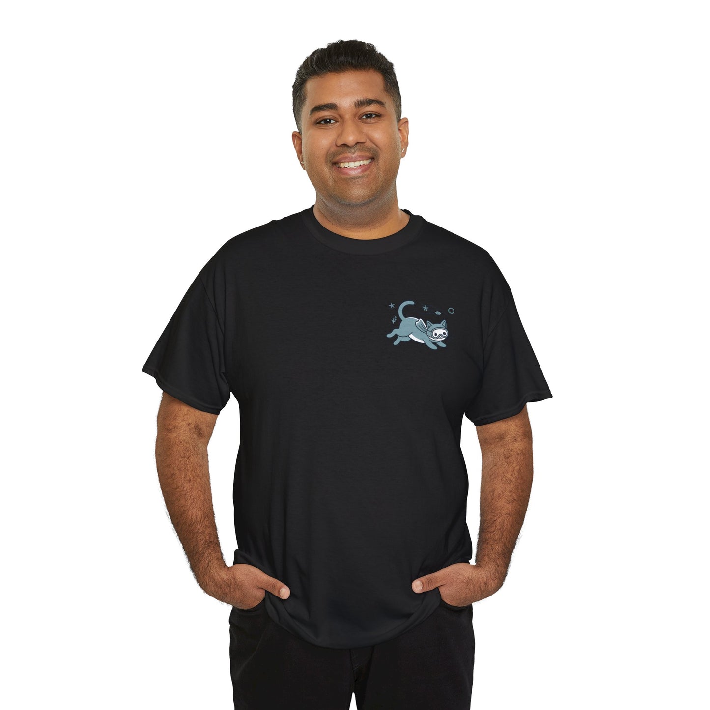 Sea Cats T-Shirt — Cute Underwater Cat Graphic Tee, Ocean Cat Lover Gift - 14869