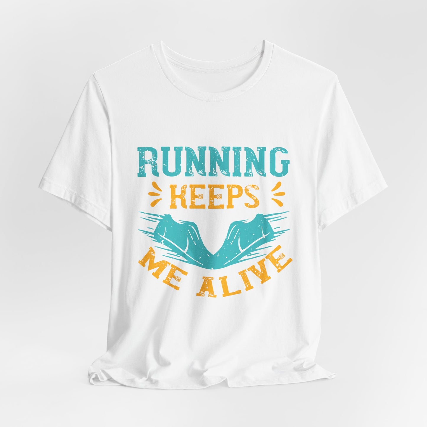 Running Keeps Me Alive - Unisex Jersey Short Sleeve Tee