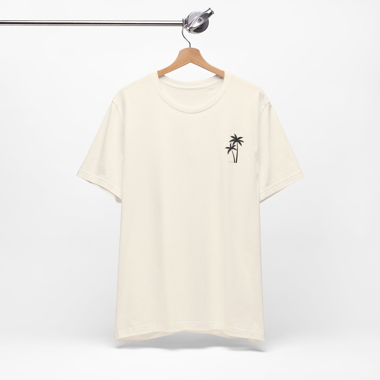 Summer, Palm Tree - Unisex Jersey Short Sleeve Tee