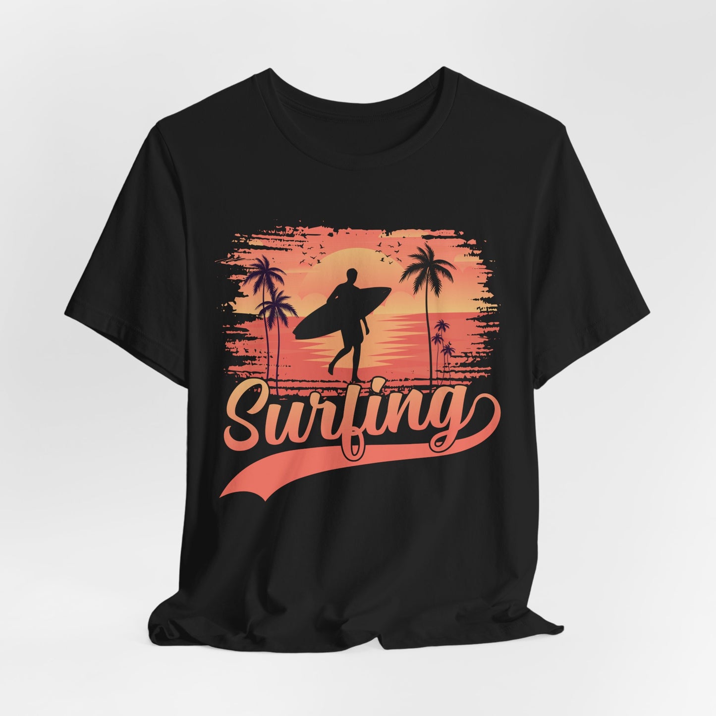 Surfing - Unisex Jersey Short Sleeve Tee - 13245