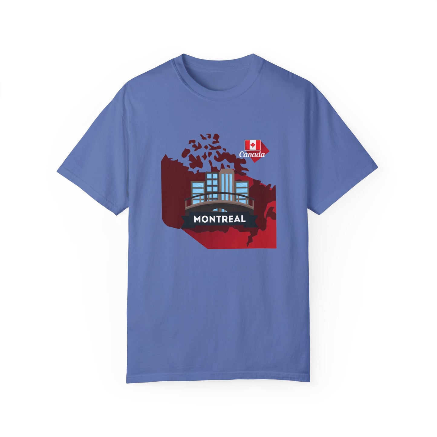 Montreal Graphic Unisex T-Shirt - Perfect for Travelers & Locals - 12201