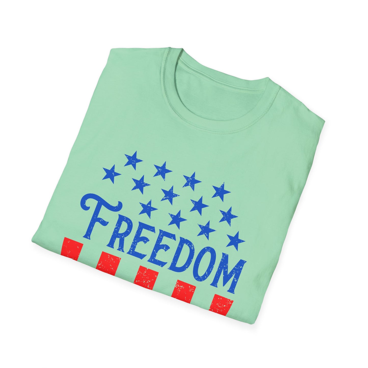 American Freedom Unisex T-Shirt - Patriot Tee, July 4th Celebration, Memorial Day Outfit, Independence Day Gift, Vintage Style Shirt - 13734