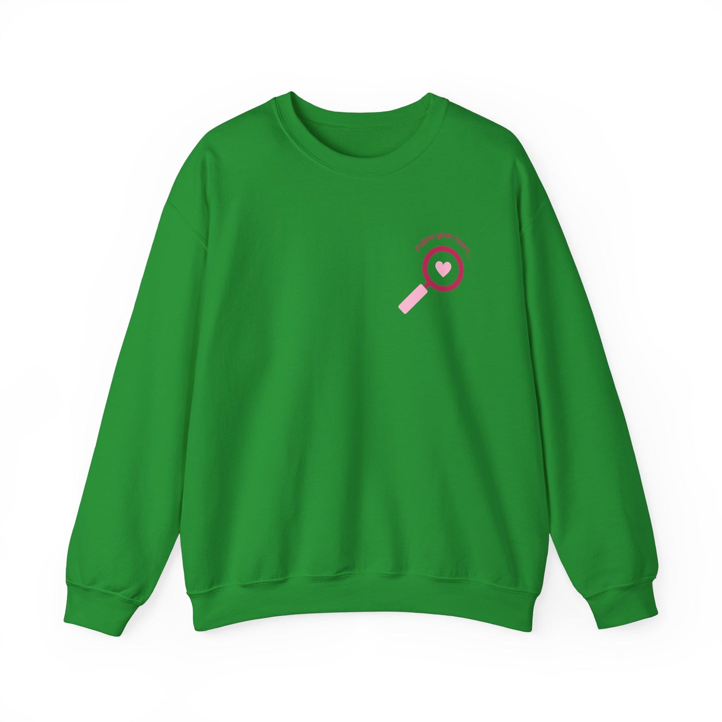 Follow Your Heart - Unisex Heavy Blend™ Crewneck Sweatshirt - 11621