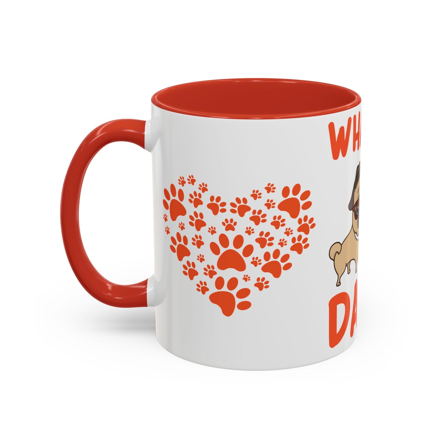 What up, Dawg - Accent Coffee Mug (11, 15oz)