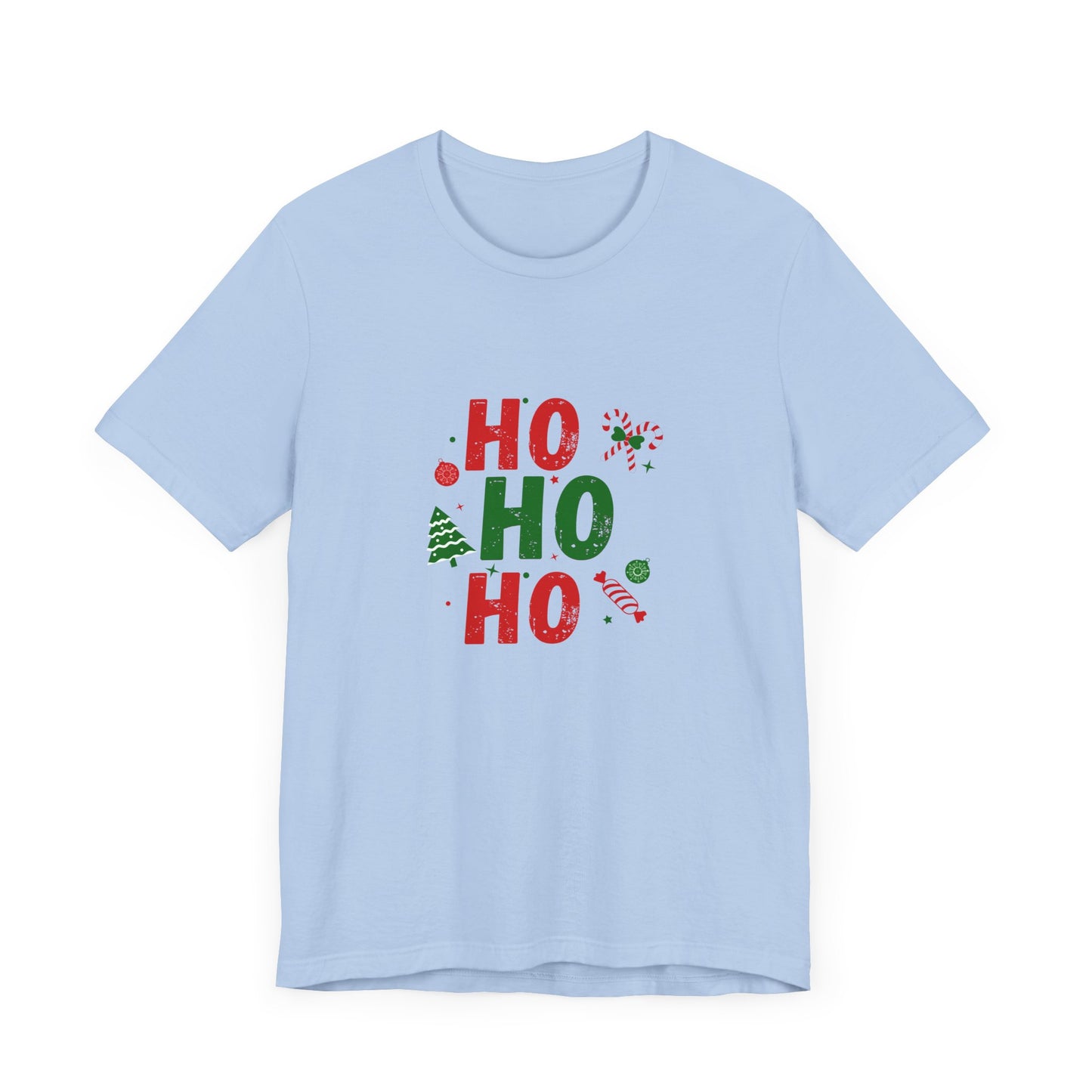 Ho Ho Ho - Unisex Jersey Short Sleeve Tee - 10534