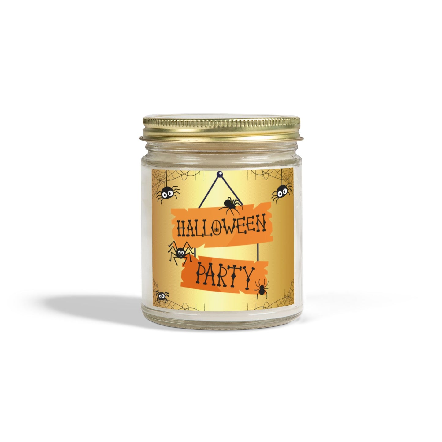 Halloween Party - Scented Coconut Apricot Candles (4oz, 9oz) - 14100