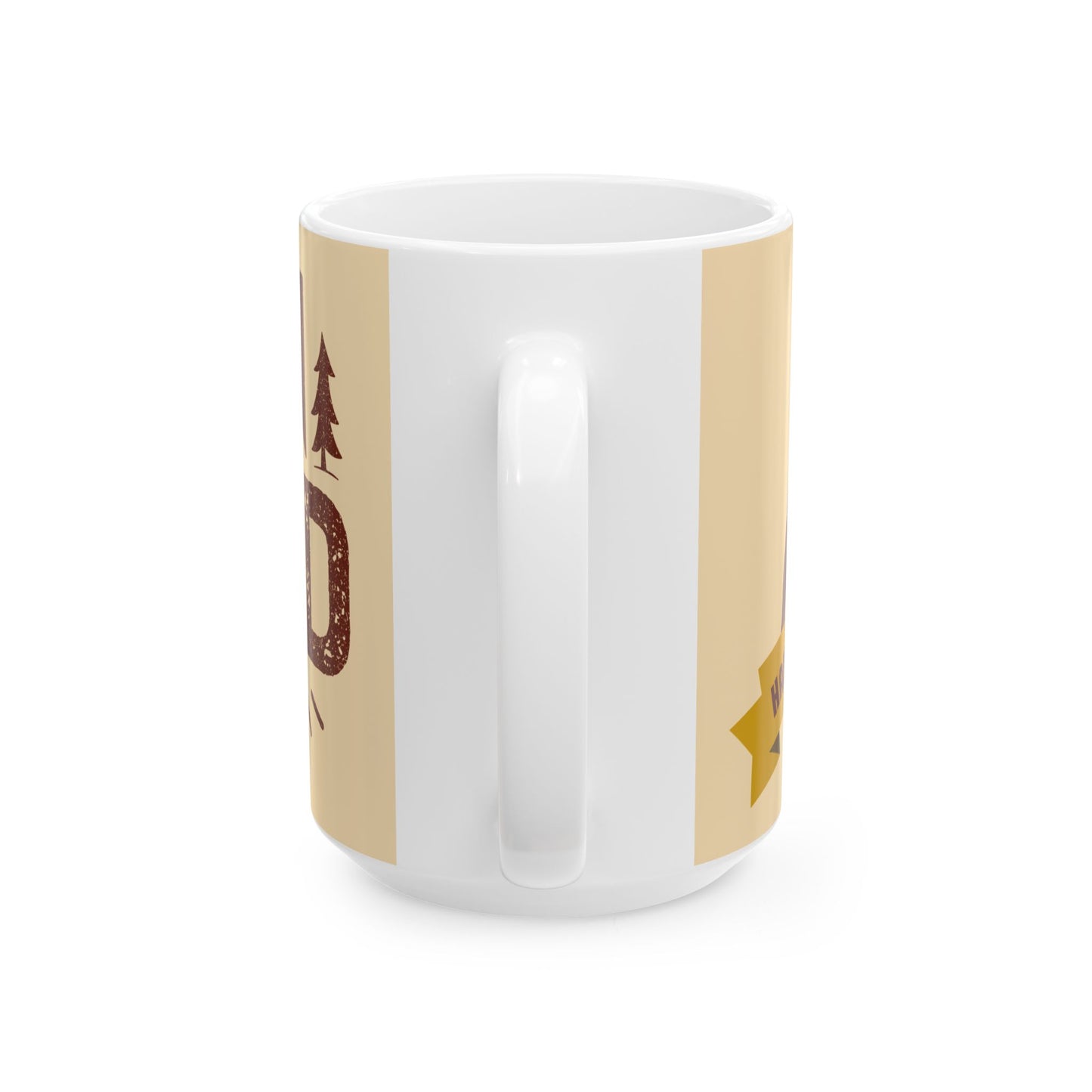 Father's Day Ceramic Mug, 11oz & 15oz, Unique Gift for Dad, Coffee Tea Cup, Personalized Dad Mug, Celebration Mug - 14011