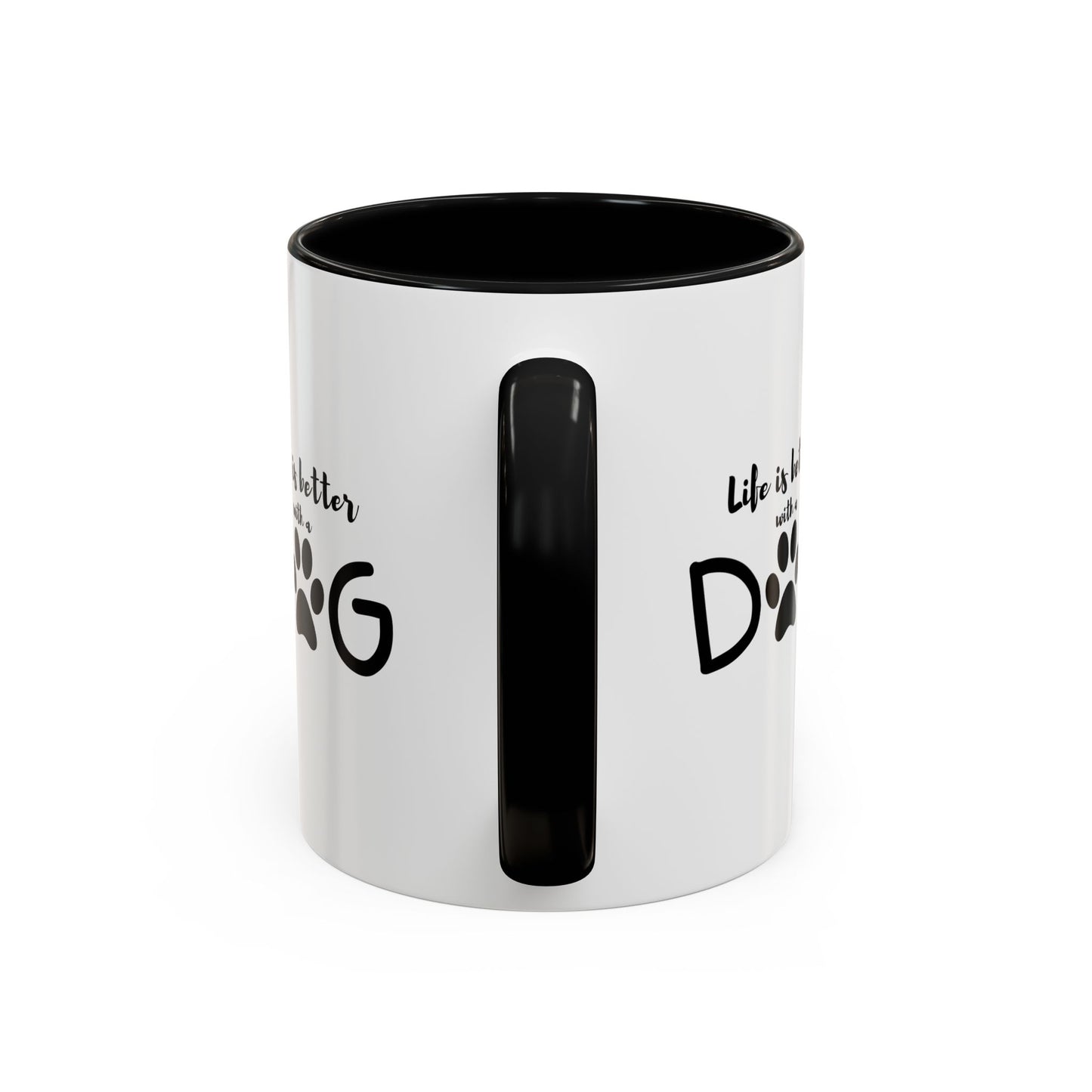 Did You Know There Are 300 Words For Love in Canine? -  Accent Coffee Mug (11, 15oz)