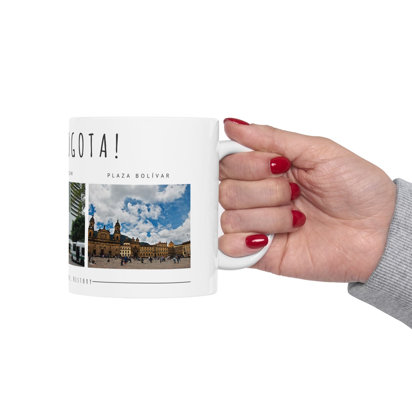 Hello Bogota! Ceramic Coffee Mug - 11oz & 15oz - 12175