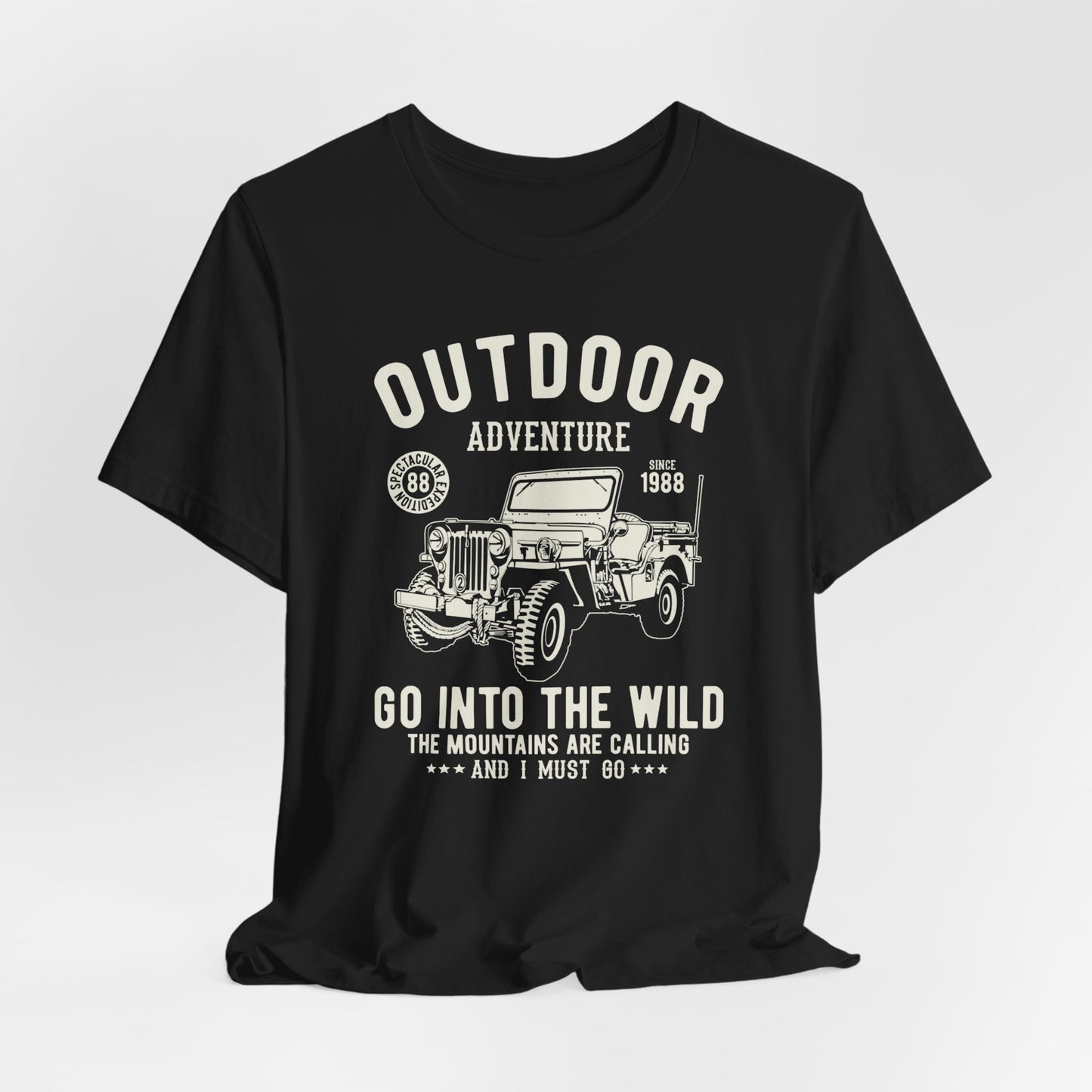 Outdoor Adventure - Unisex Jersey Short Sleeve Tee