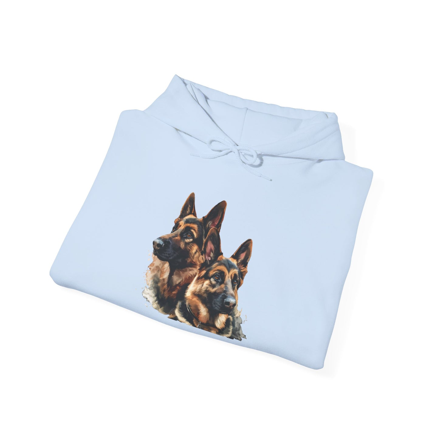 German Shepherds: Born to Protect - Unisex Heavy Blend™ Hooded Sweatshirt