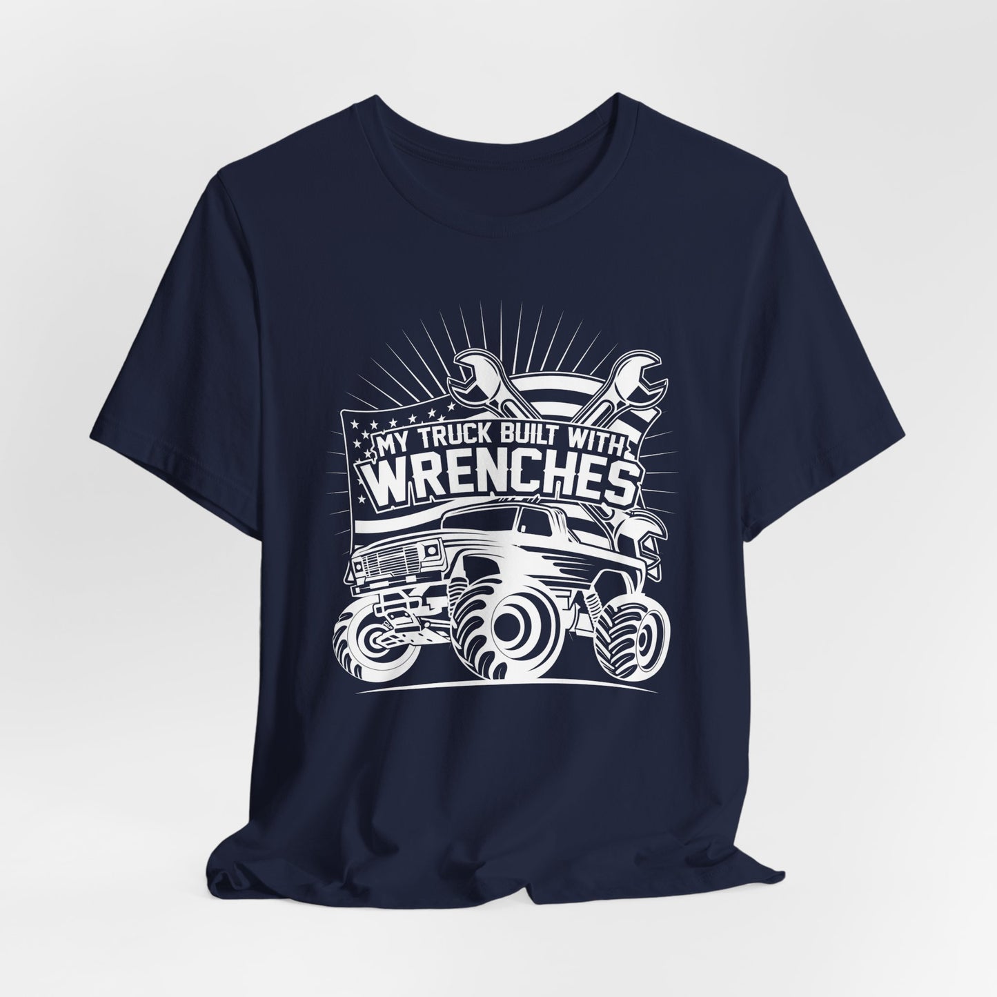 My Truck Built With Wrenches - Unisex Jersey Short Sleeve Tee - 12606