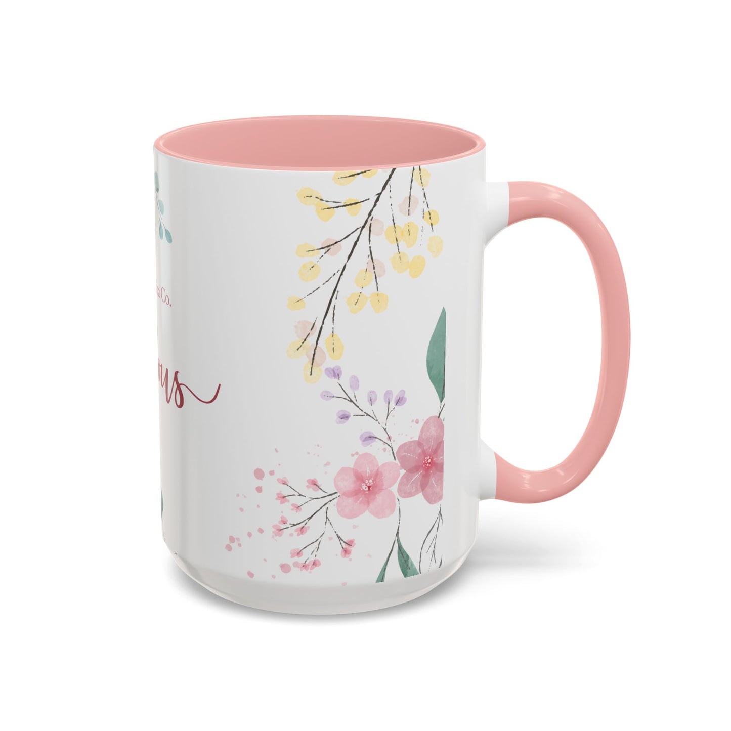 Fabulous, Name, Customizable - Accent Coffee Mug (11, 15oz) - 10965