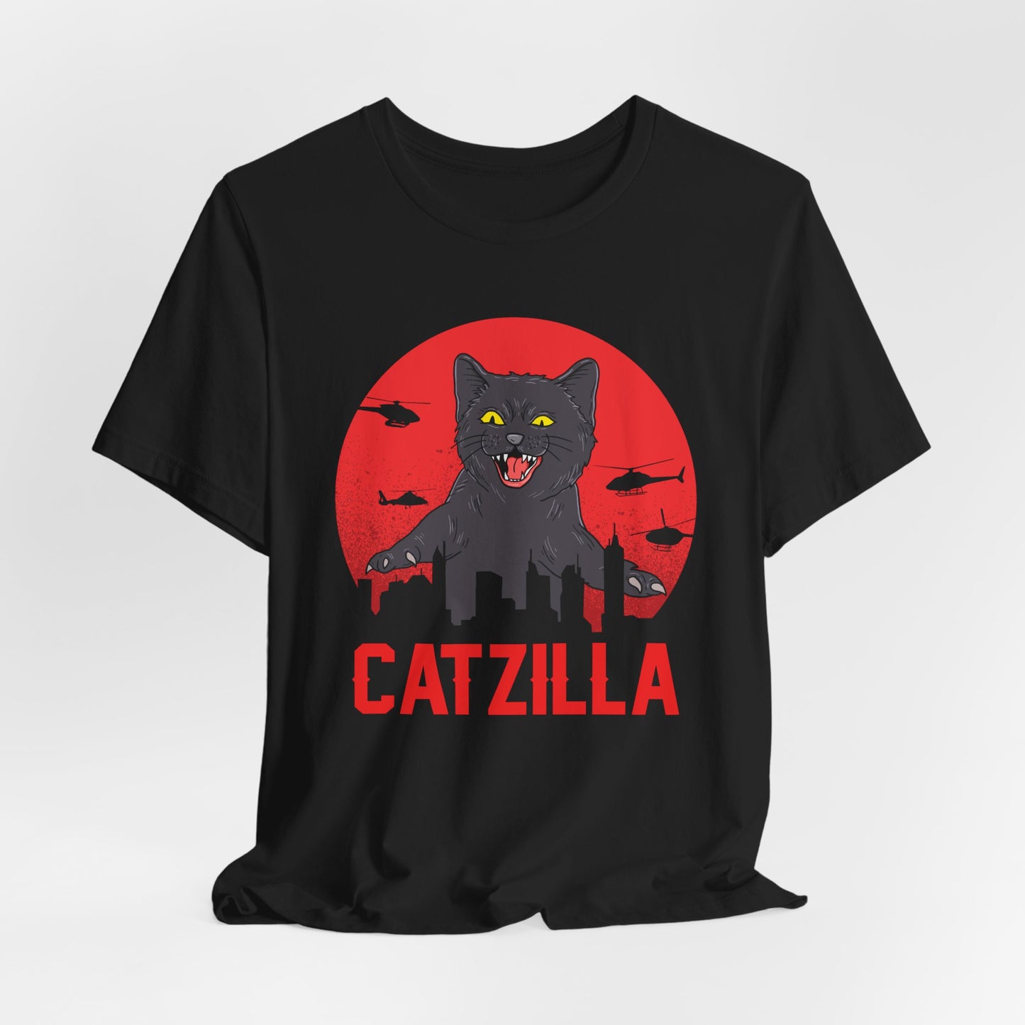 Catzilla - Unisex Jersey Short Sleeve Tee