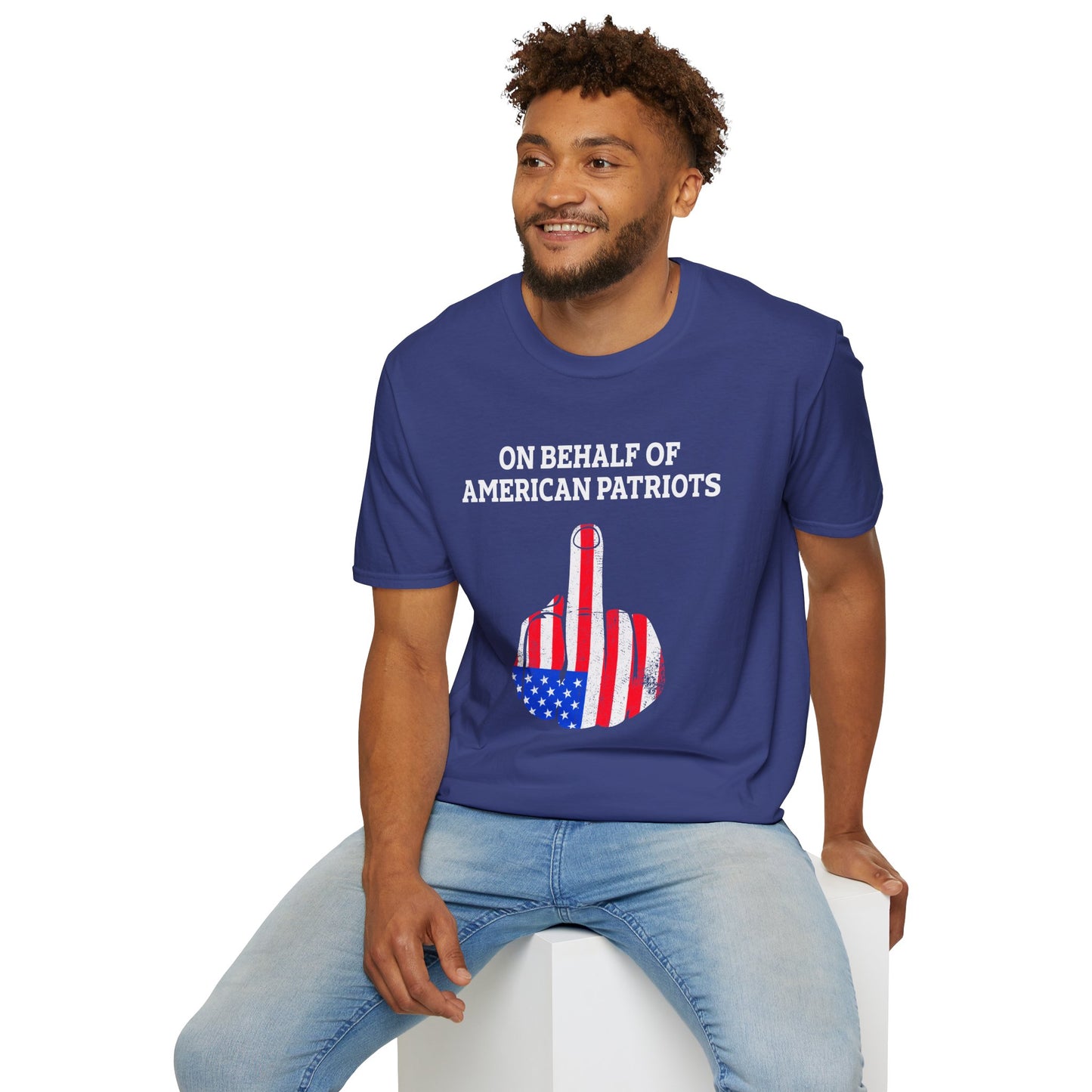 Patriotic Graphic Tee, Funny T-Shirt for Freedom Lovers, Gift for Veterans, Independence Day Wear, Casual Everyday Style - 13653