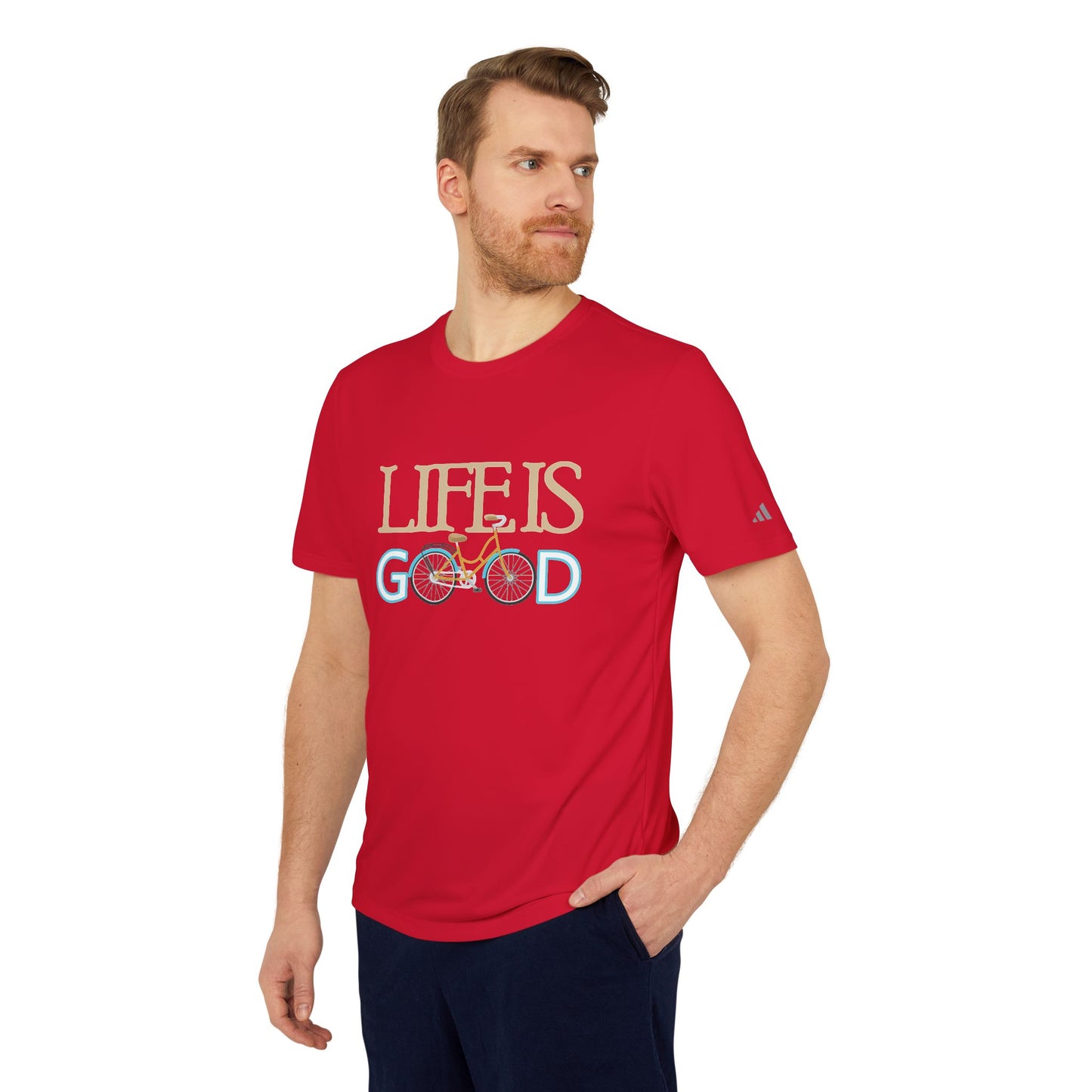 Life Is Good - Adidas Unisex Sport T-shirt