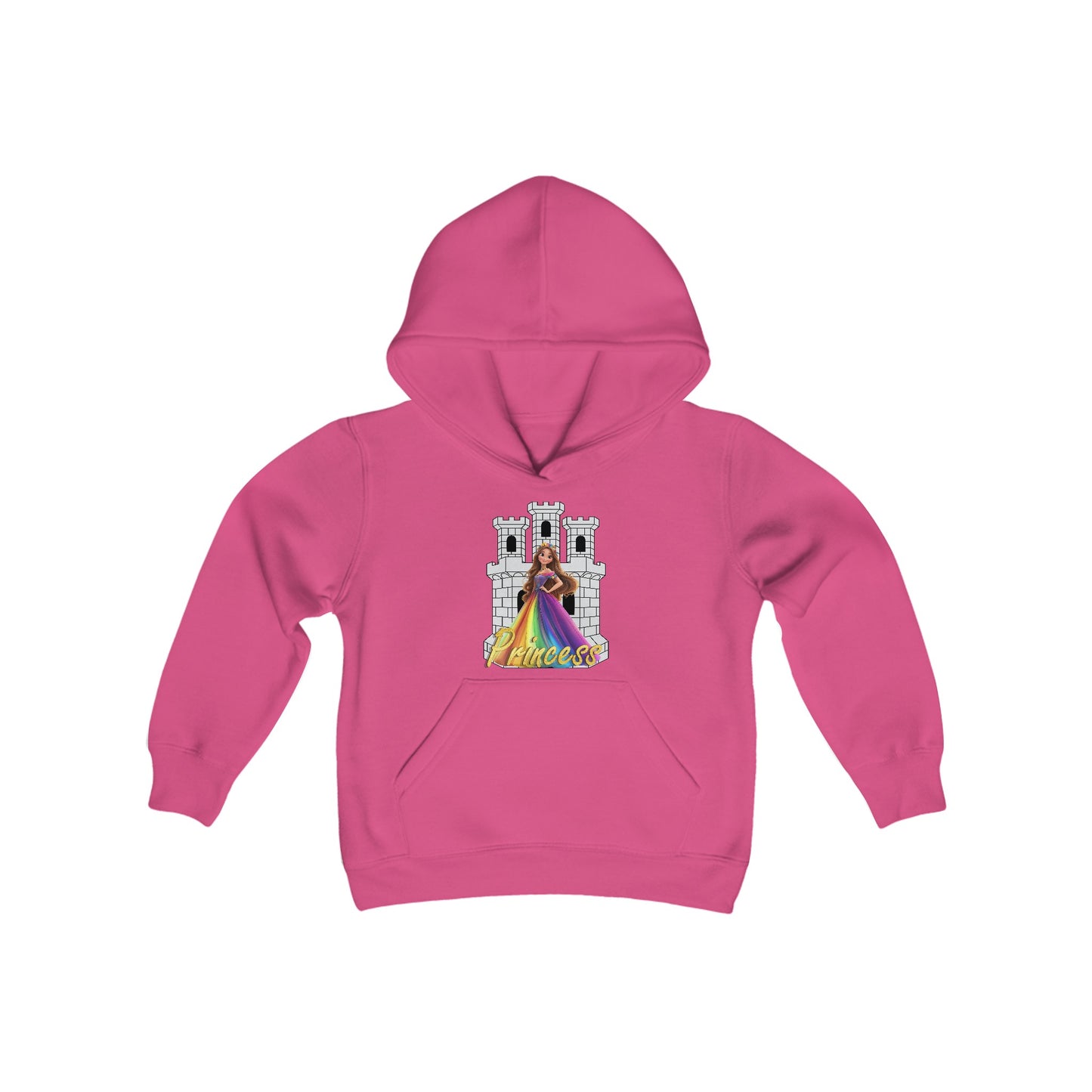 Every Girl Is a Princess - Youth Heavy Blend Hooded Sweatshirt