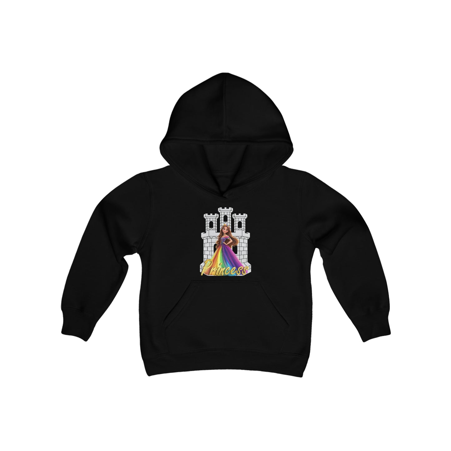 Every Girl Is a Princess - Youth Heavy Blend Hooded Sweatshirt