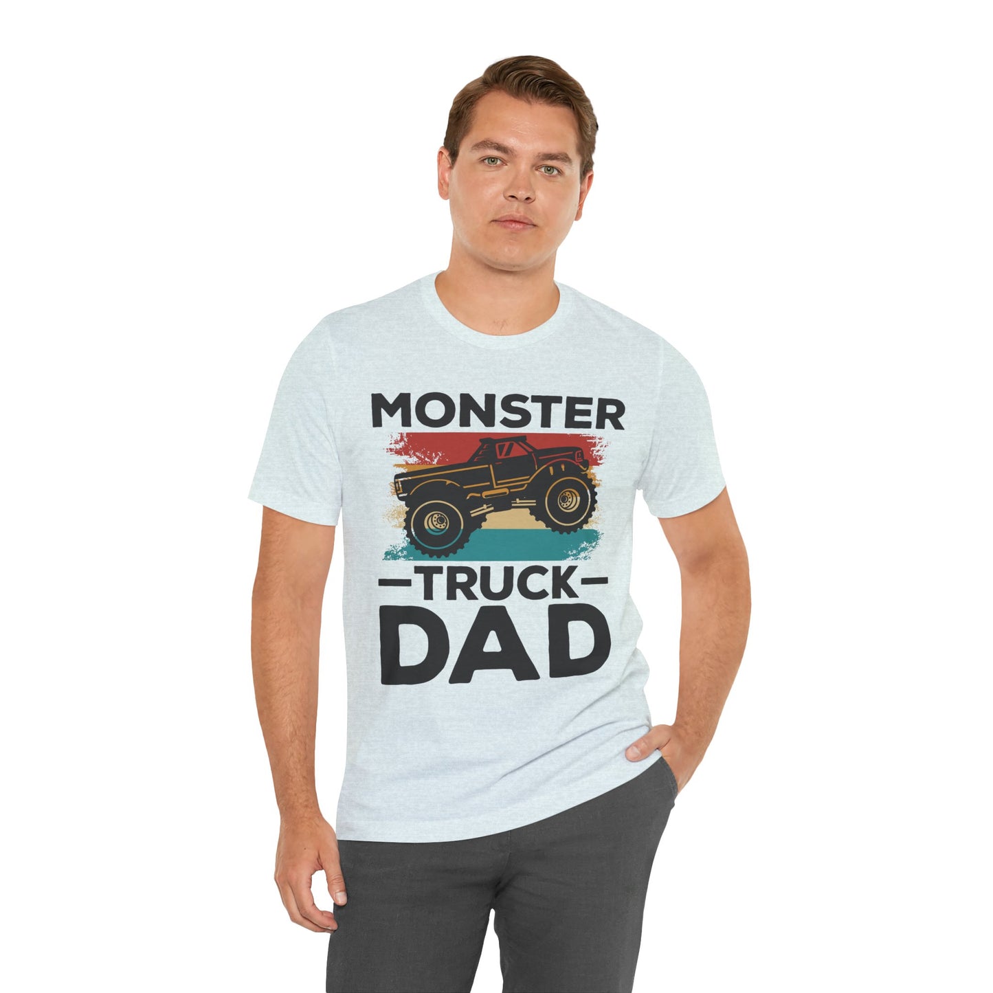 Monster Truck Dad - Unisex Jersey Short Sleeve Tee - 13723