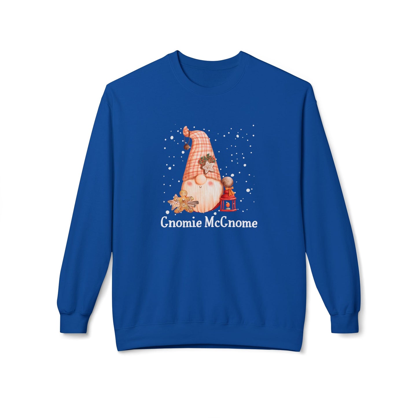 Gnomie Mcgnome - Unisex Midweight Softstyle Fleece Crewneck Sweatshirt - 10532