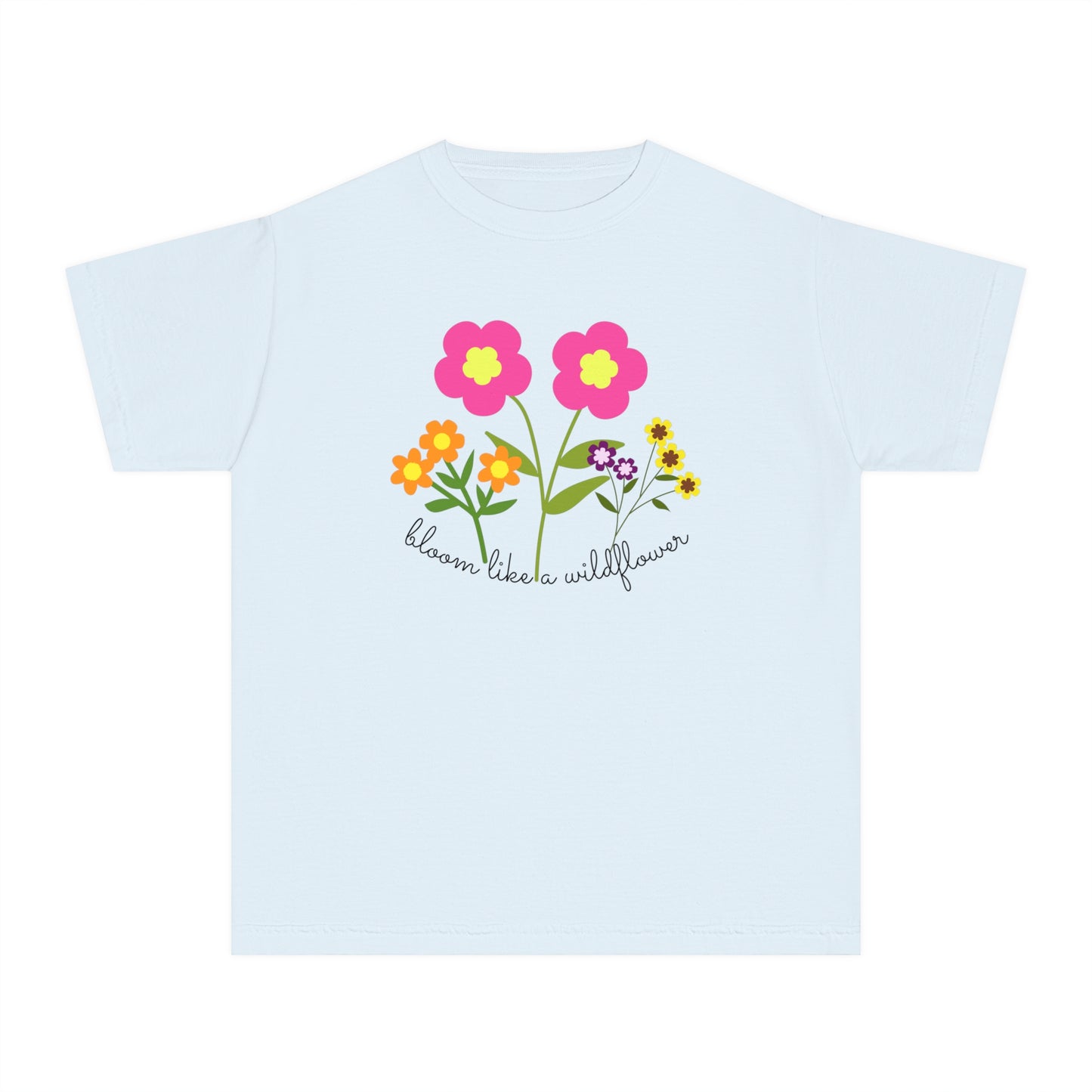 Bloom Like a Wildflower - Kid's Tee