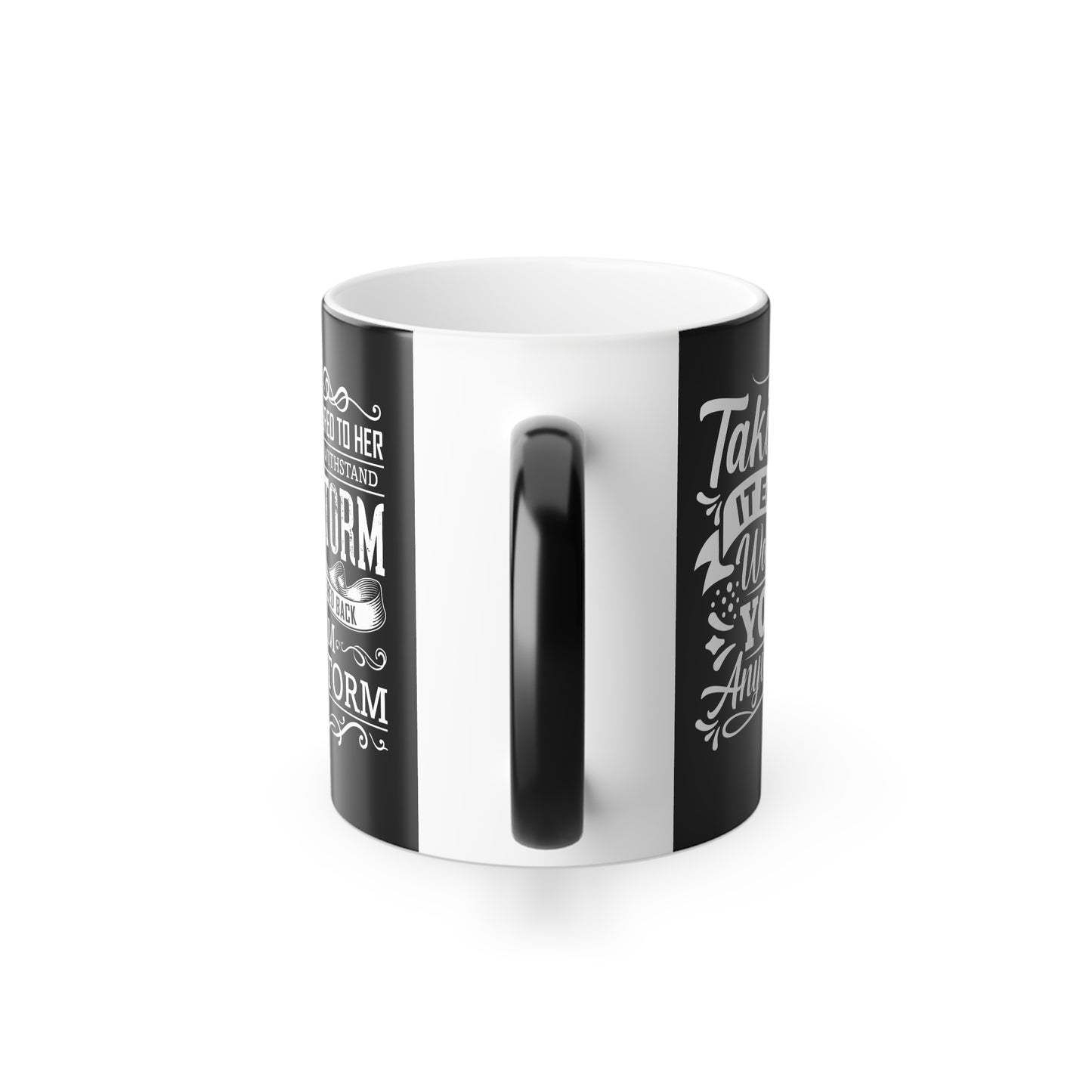 PUSH: Persist Until Something Happens, Customizable - Color Morphing Mug, 11oz - 12477