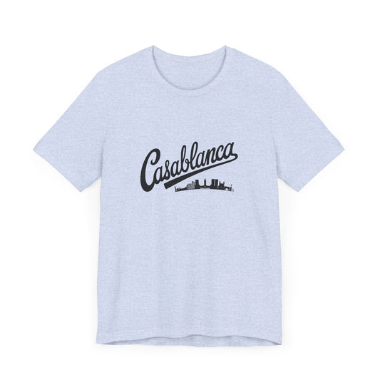 Casablanca Unisex Jersey Tee - Casual Cotton Top - 12207